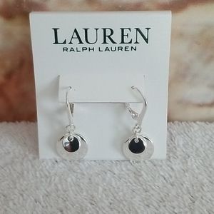 New Ralph Lauren Disc Drop Earrings